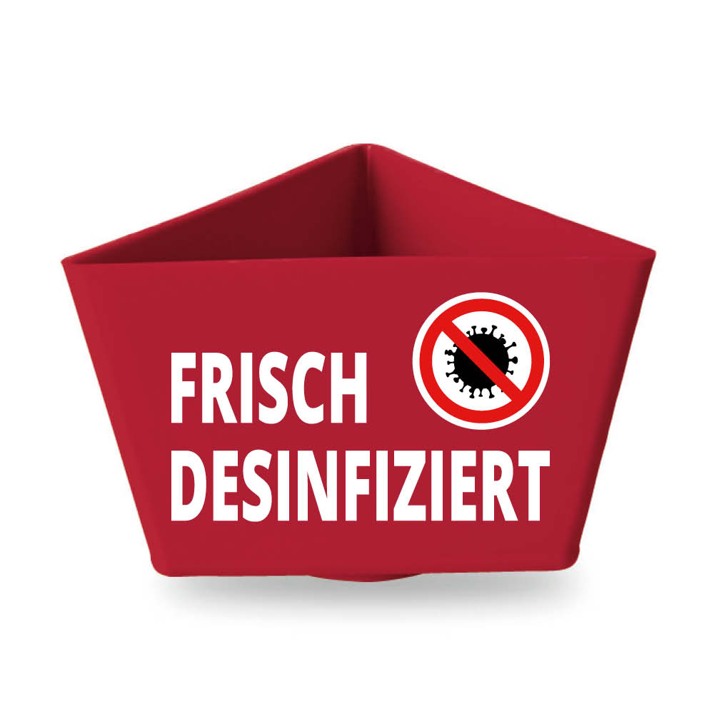 lzt-kunststoff-frisch-desinfiziert-magnet-rot-6d3a1d Leitzahlenträger - Text und Motiv: "FRISCH DESINFIZIERT" - mit Magnethaftung - 11 Farben