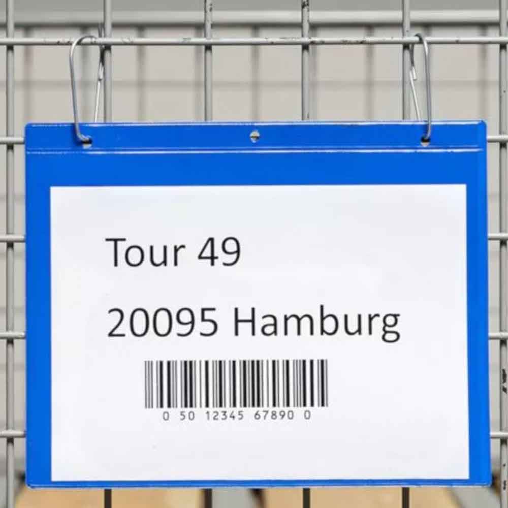 Bügelklemme - Zubehör für Kennzeichnungstaschen Bügelklemme - Zubehör für Kennzeichnungstaschen