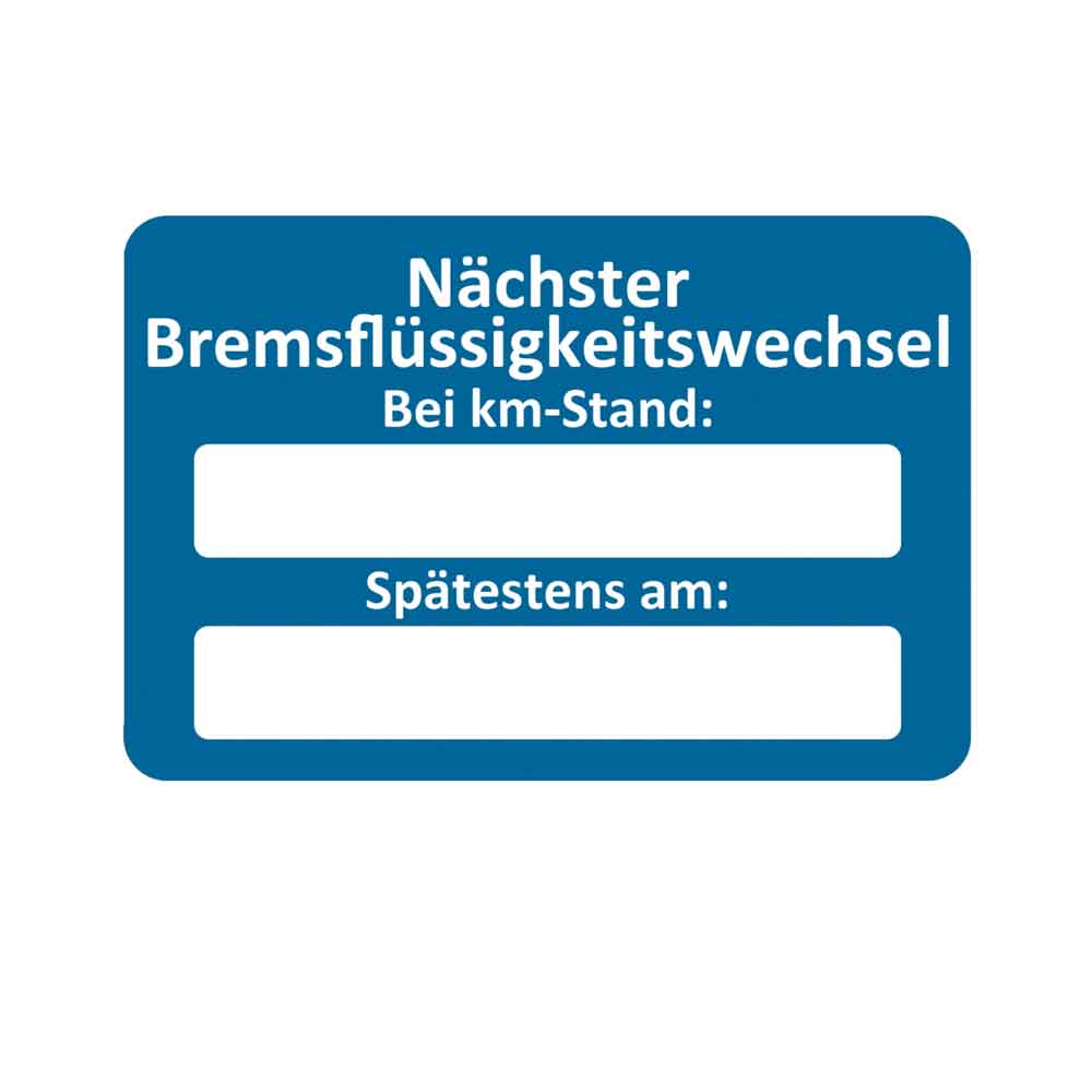 Kundendienst-Aufkleber - für Kraftfahrzeuge - mit unterschiedlichen Hinweistexten Kundendienst-Aufkleber - für Kraftfahrzeuge - mit unterschiedlichen Hinweistexten