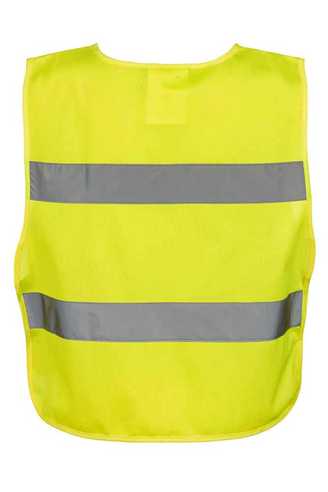 Kinder-Warnschutzponcho Amigo - 3 Größen - in Gelb - mit Werbeanbringung