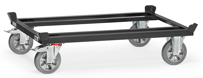 22811_7016-a1906b Paletten-Fahrgestell GREY EDITION - Elastic-Vollgummi-Bereifung - Tragkraft 1200 kg