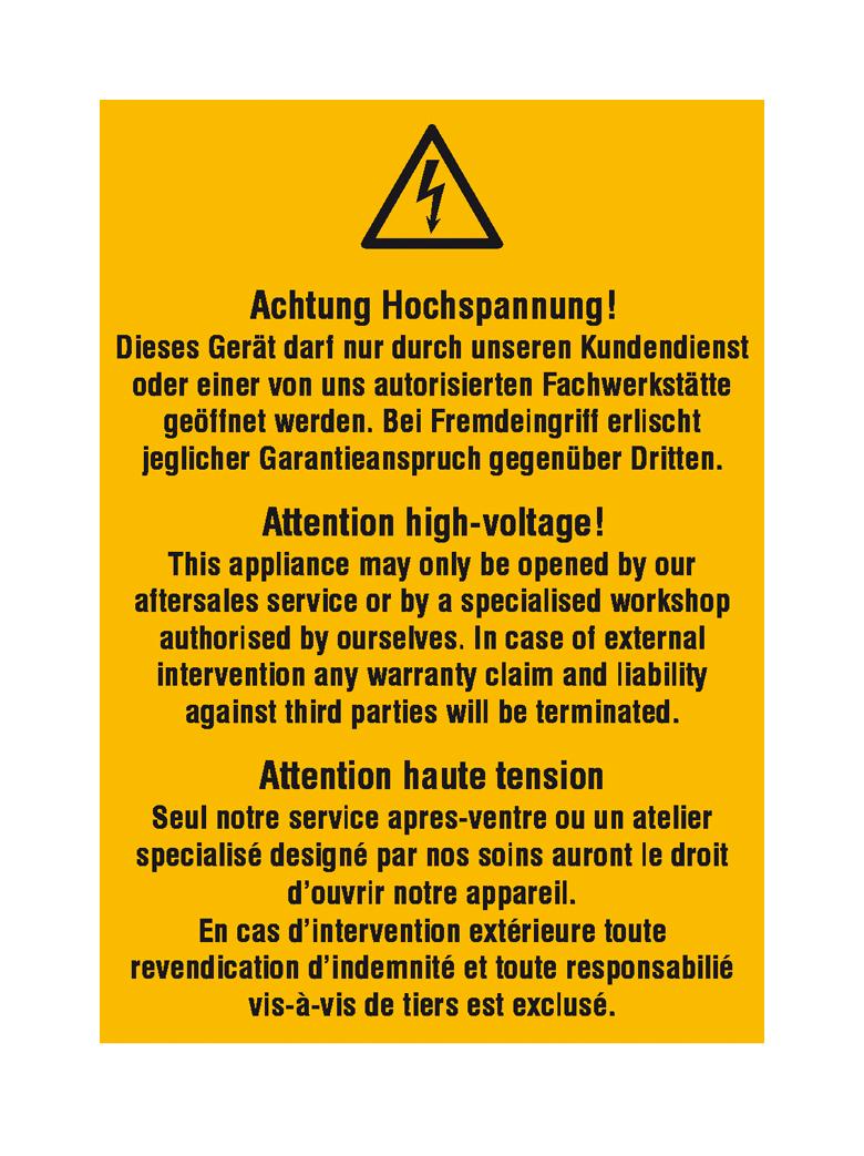 35-10-430-0-10-058-warn-kombischild-achtung-hochspannung-dieses-gerat-darf-nur-durch-unseren-kundendienst-210649-355ad9 Warn-Kombischild - Achtung Hochspannung! Dieses Gerät darf nur durch unseren Kundendienst... - Mehrsprachig