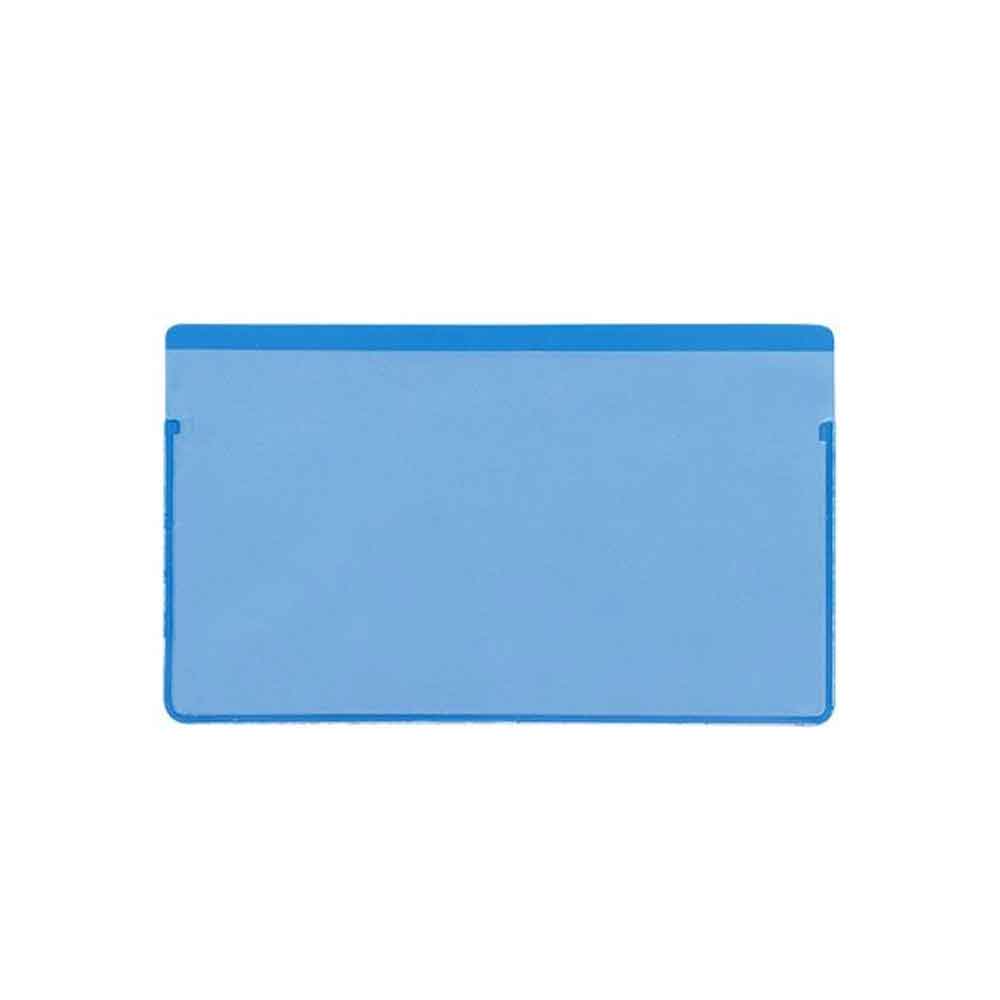 Magnetische Etikettentaschen - 1 Magnetstreifen - 100 x 60 mm - 4 Farben