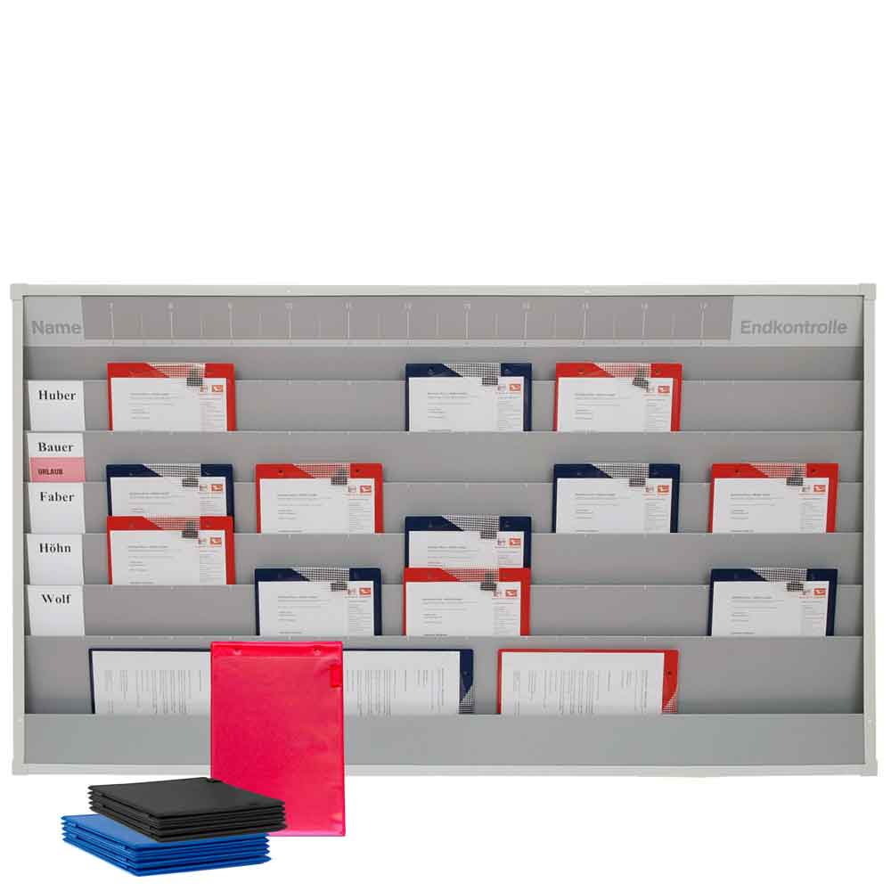 90-20-100-4-30-01-002-plantafelset-zeitstrahl-din-a4-30-belege-3b5fcb Plantafel-Set - mit Zeitstrahl - für DIN A4 - für 30 Aufträge + 30 Taschen