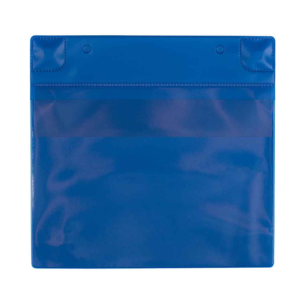 Magnet Taschen mit Regenschutzklappe - aus PVC - DIN A5 hoch und quer - 4 Farben