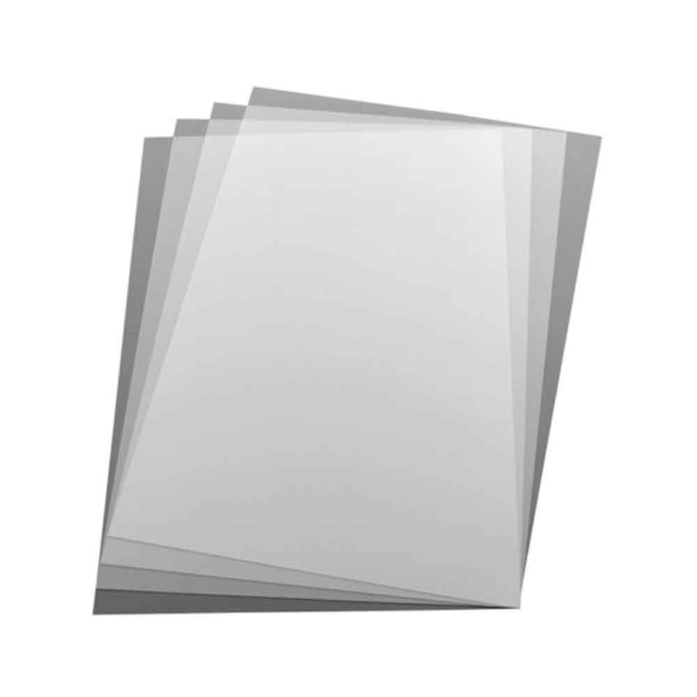 4er Ersatzfolien-Set zum Auswechseln - Zubehör für Kundenstopper/Werbeaufsteller