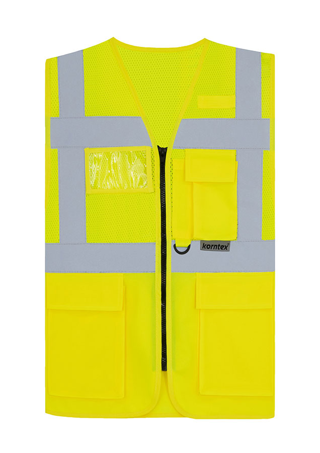 Korntex® Mesh Multifunktionsweste „Athens“ - Marineblau - XXL