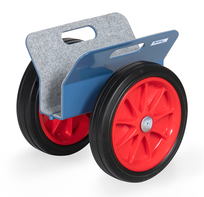 4155-74bace Plattenroller mit Klemmbacken - Vollgummi- oder Luftbereifung - Klemmbreite 0 - 60 mm