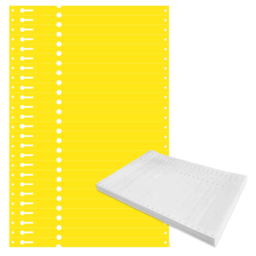 Tyvek®-Schlaufen-Etiketten - Format 220 x 13 mm - 8 Farben