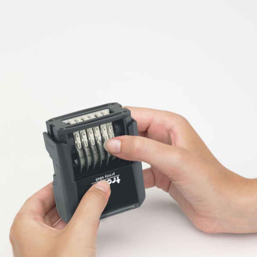 Trodat Printy 48313 - Ziffernbänderstempel