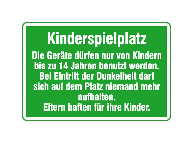 39-25-503-0-00-058-spielplatzschild-kinderspielplatz-die-gerate-durfen-nur-115463-cf68eb Spielplatzschild - Kinderspielplatz - Die Geräte dürfen nur von Kindern ...