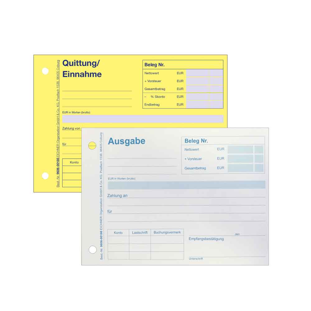 20-10-030-0-00-03-002-quittungsbeleg-ausgabe-einnahme-0adfe0 Qittungsblock - Format DIN A6 - Einnahme / Ausgabe
