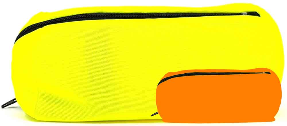 60-50-384-0-00-03-059-tasche-fuer-warnweste-gelb-orange-1204ba Runde Tasche - für Warnweste - Reißverschluss