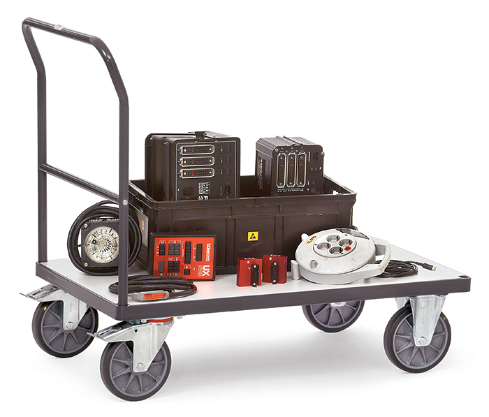 9502_Live-fdf9dd ESD-Schiebebügelwagen - in 4 Ausführungen - elektrisch leitfähig - Tragkraft 500 bis 600 kg