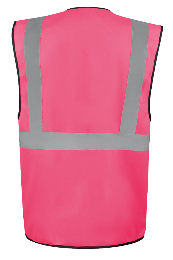 Korntex® Comfort Warnweste „Hamburg“ - Multifunktional - Weiß - M