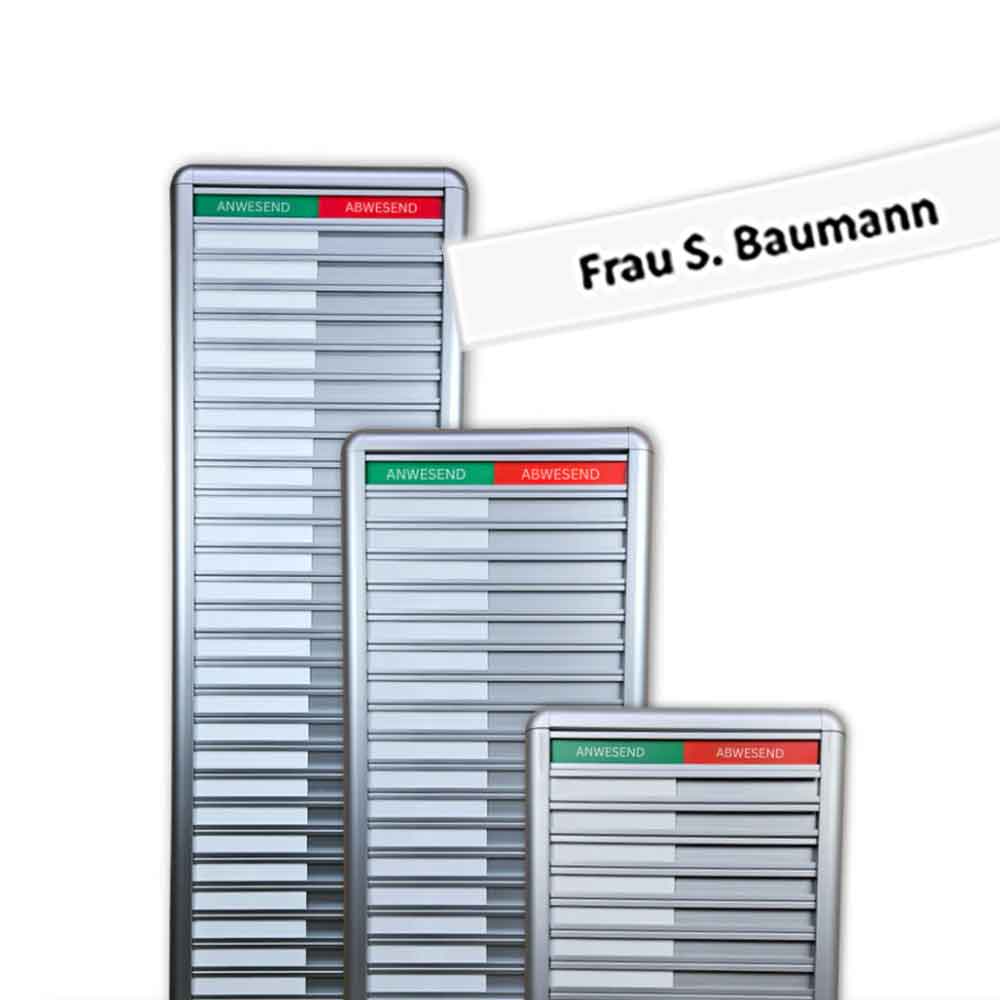 Ersatzleisten für Anwesenheitstafel Professional und Business
