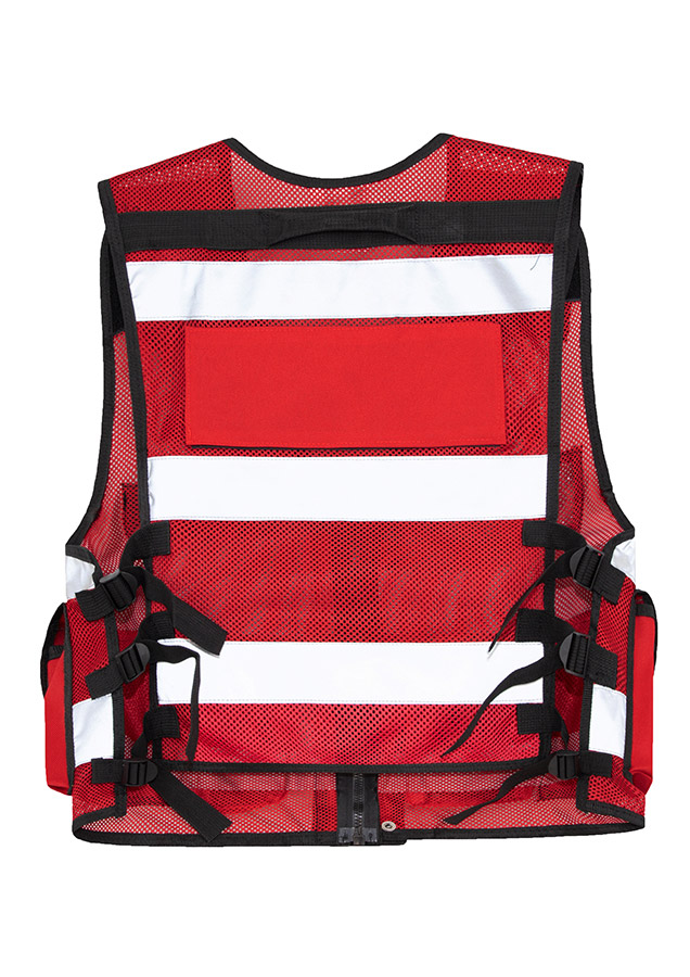 Korntex® Mesh Tactical Weste „Sparta“ - Orange - XXL/4XL