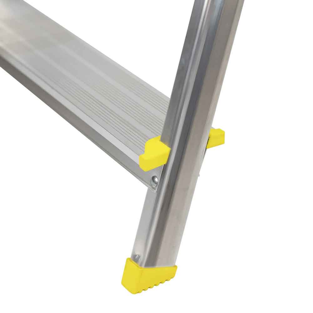 Aluminium-Klappleiter - geringes Gewicht - rutschfest - in 4 Ausführungen