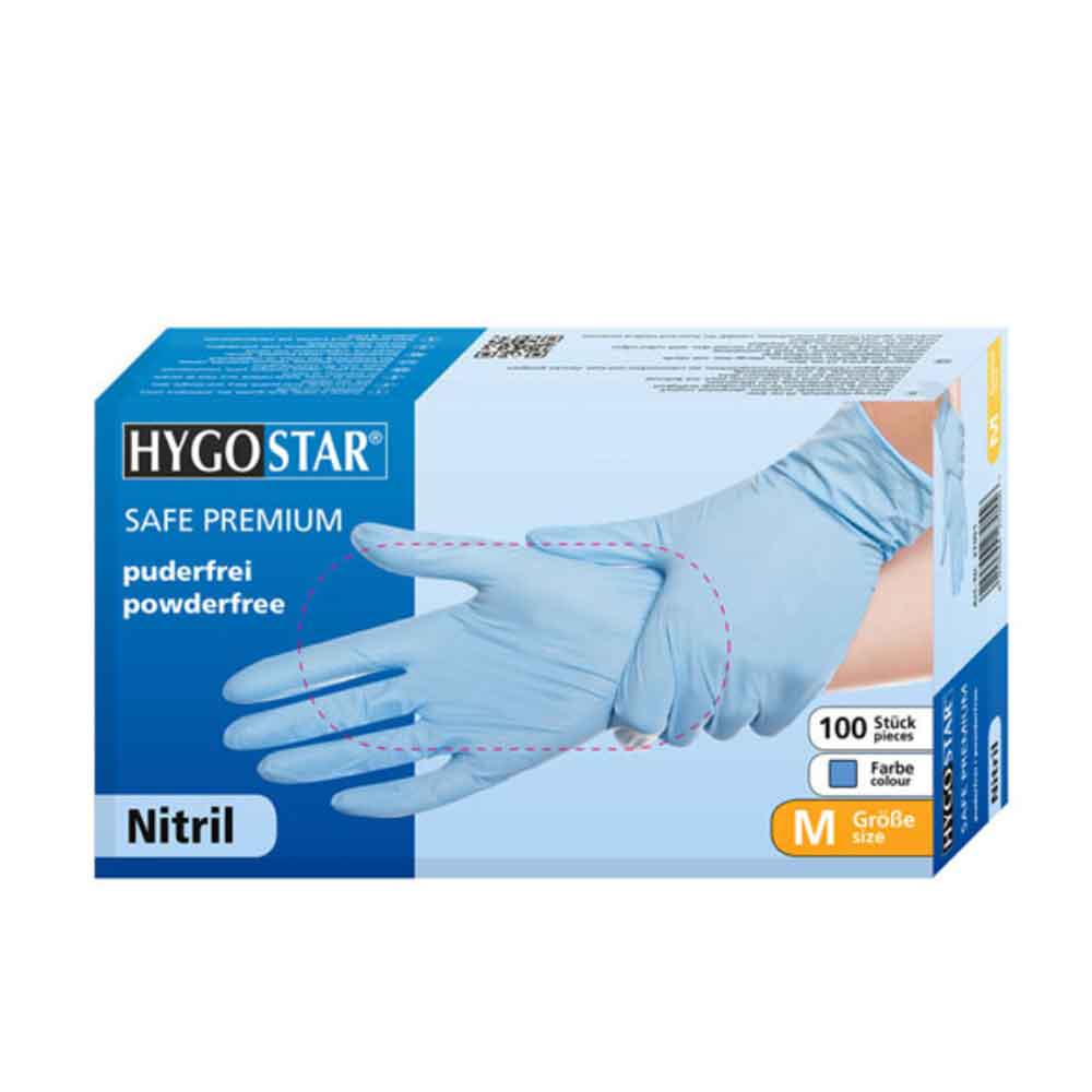 Nitrilhandschuh "Franz Mensch" Safe Premium - Premiumqualität