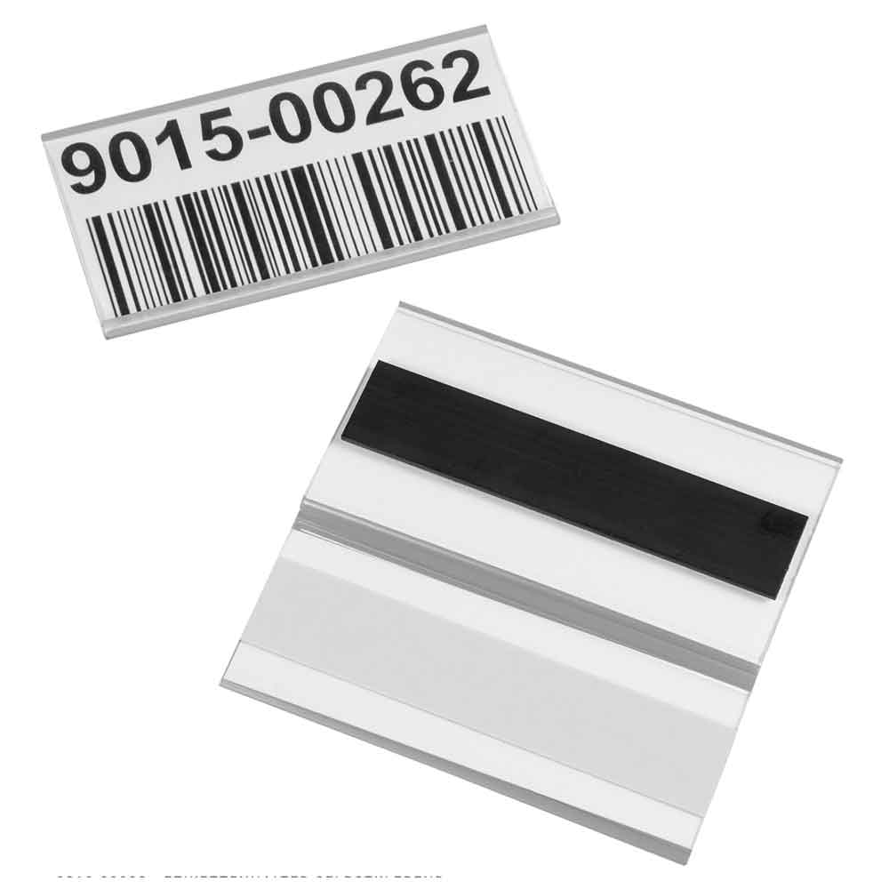 Etikettenhalter in magnetischer Ausführung - viele Standard-Formate