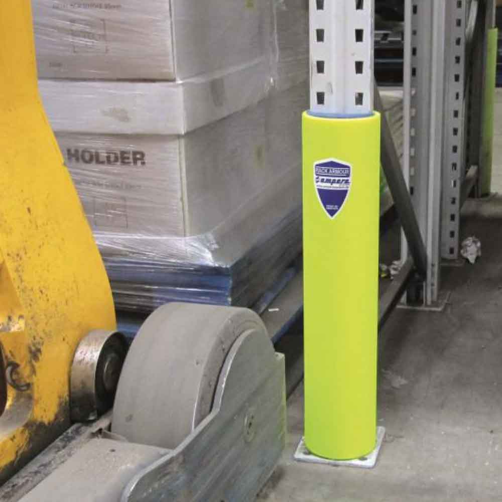 Regal-Anfahrschutz Rack Armour - schützt Regalstützen vor Anfahrschäden - in 2 Größen Regal-Anfahrschutz Rack Armour - schützt Regalstützen vor Anfahrschäden - in 2 Größen