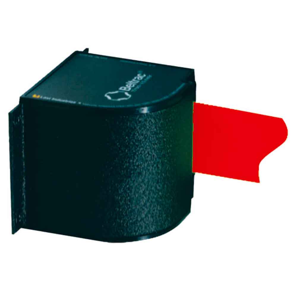Wand-Kassette mit Gurt - Verbindung von Gurtpfosten - 3 Gurtlängen - 5 Gurtfarben