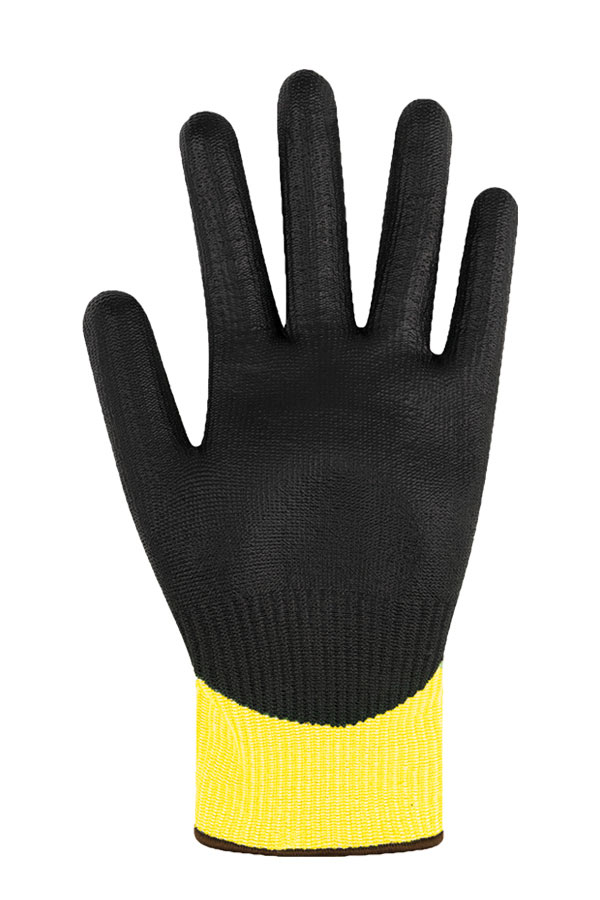 Korntex® Schnittschutzhandschuh „Adana“ - Farbe Gelb/Schwarz