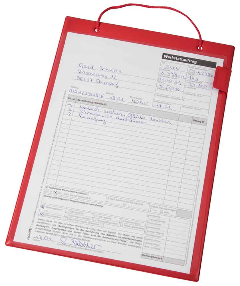 Auftragstasche "Basic" für DIN A4 Aufträge