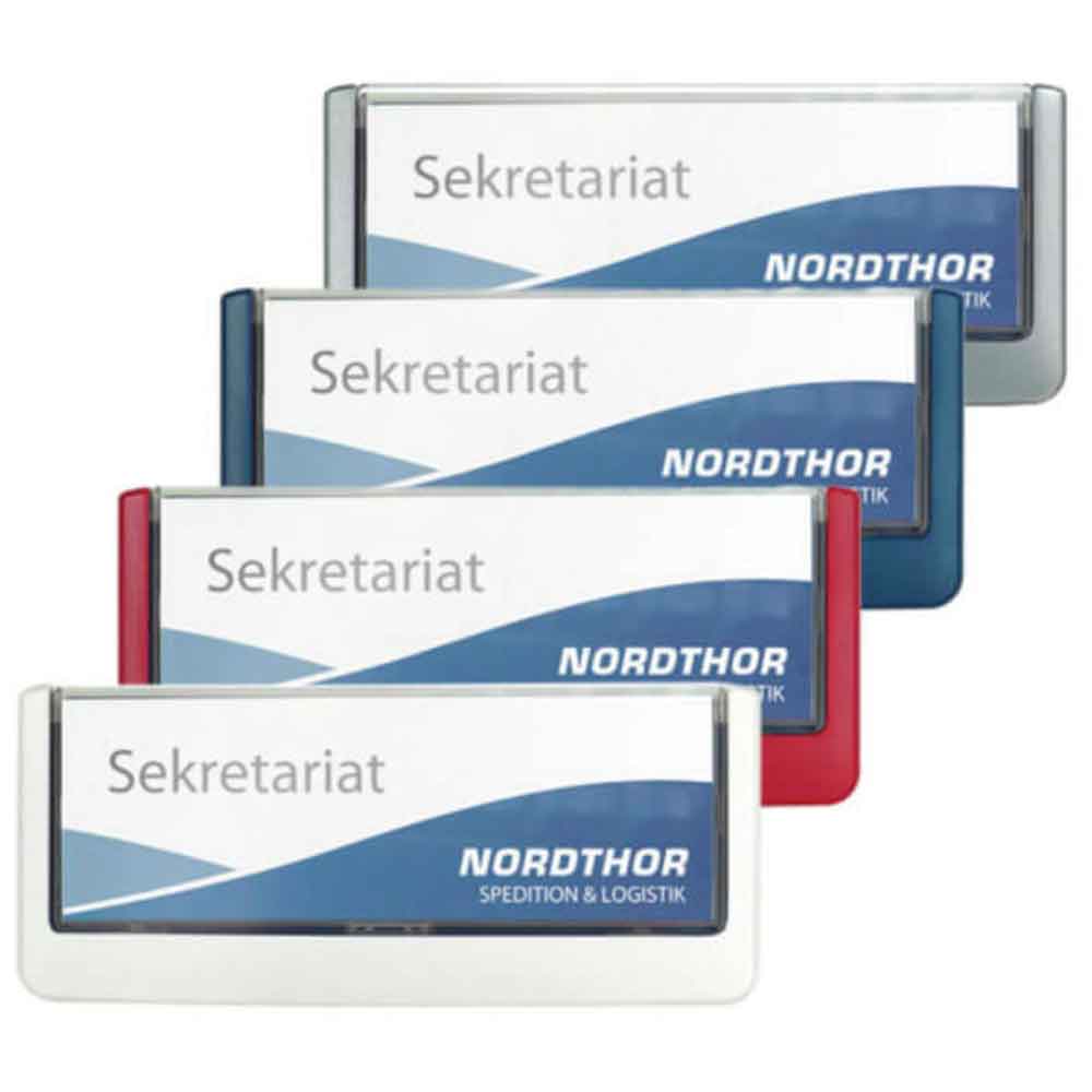 CLICK SIGN Türschild - hochwertiger Kunststoff - herausziehbares Sichtfenster CLICK SIGN Türschild - hochwertiger Kunststoff - herausziehbares Sichtfenster