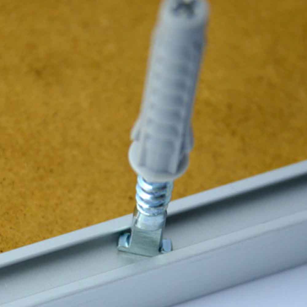 Diebstahlsicherung - für die Rahmen von Flucht- und Rettungsplänen