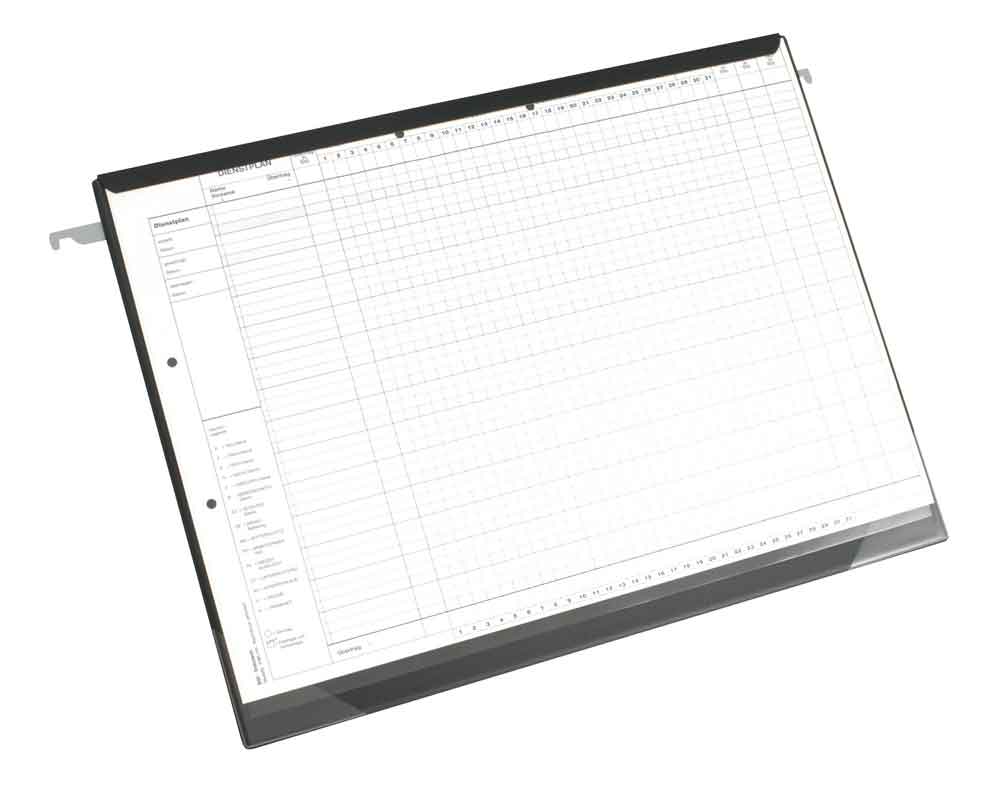 Dienstplan- bzw. Intensivkurventafel - einfache Zugänglichkeit Dienstplan- bzw. Intensivkurventafel - einfache Zugänglichkeit