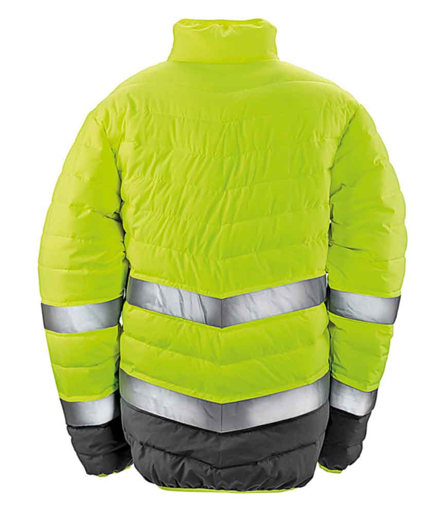 Sicherheitsjacke - Gesteppt - für Herren - Reflektierend - 2 Farben