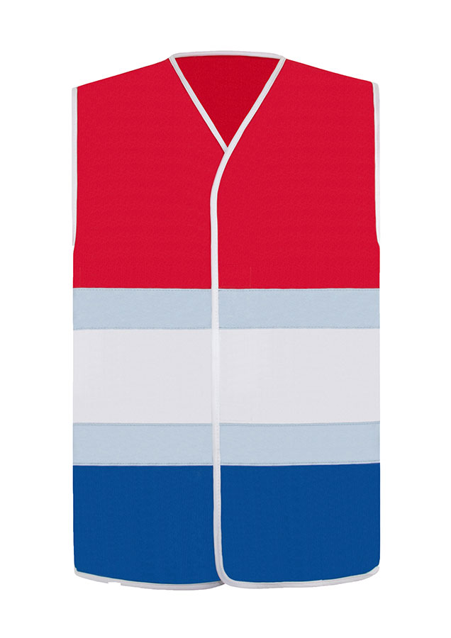 Korntex® Nationen-Warnweste „Netherlands“ - CO2 Neutral - XXL/3XL