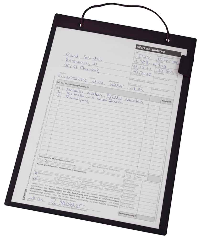 Auftragstasche "Basic" für DIN A4 Aufträge