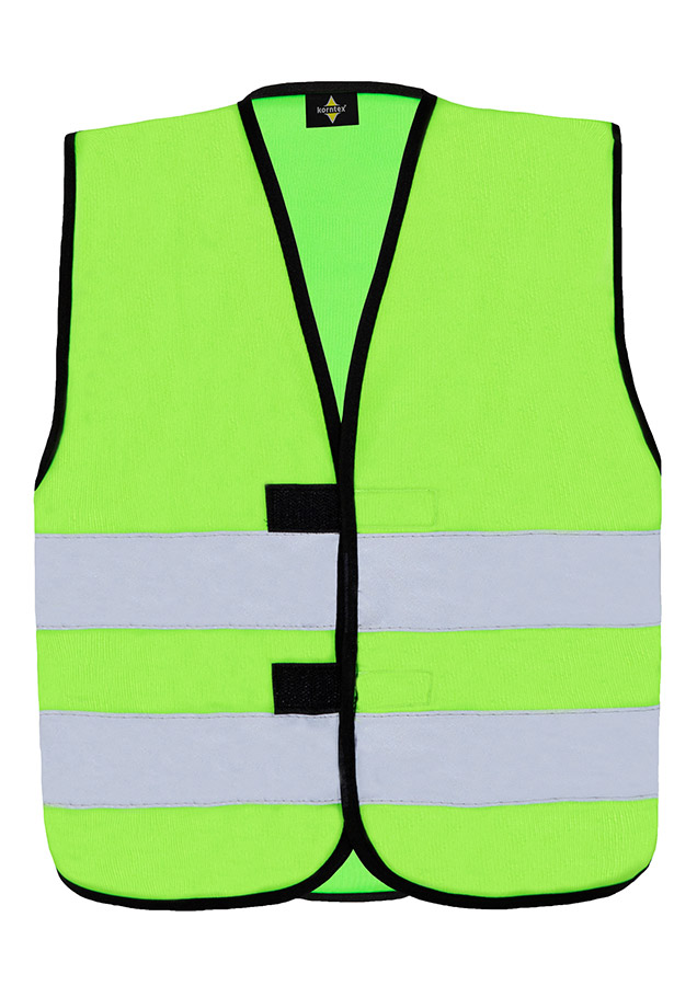 Korntex® Kinder Warnweste „Aarhus“ - Signal-Gelb - XXS