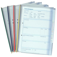 2-Deckel-Planettentasche mit Messingaufhängung