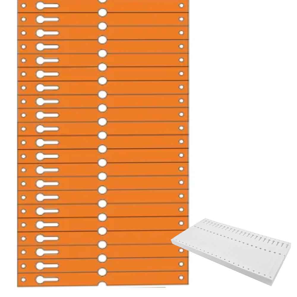 Tyvek®-Schlaufen-Etiketten - Format 160 x 12,7 mm - 6 Farben