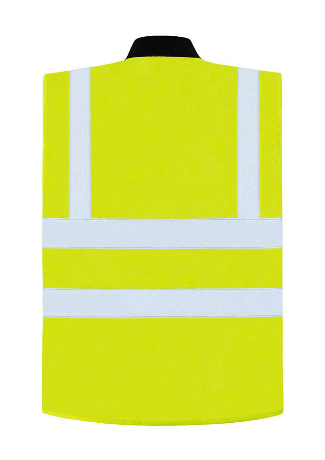 Korntex® Hi-Vis 2 in 1 Bodywarmer „Ural“ - Signal