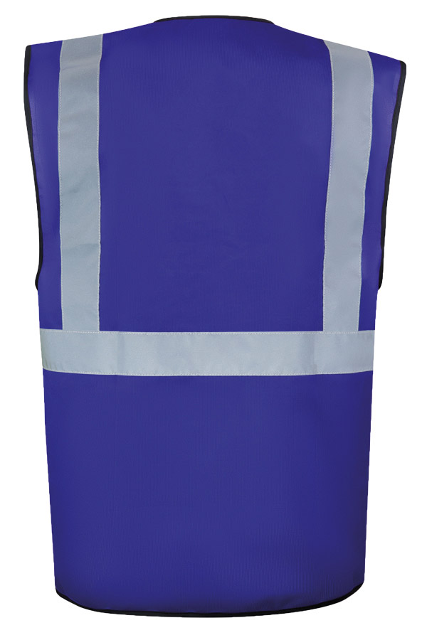 Korntex® Comfort Warnweste „Hamburg“ - Multifunktional - Weiß - M