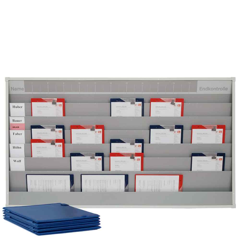 90-20-105-0-30-03-002-plantafelset-zeitstrahl-din-a5-75-auftraege-5d84db Plantafel-Set - mit Zeitstrahl - für DIN A5 - 30 Aufträge + 30 Taschen