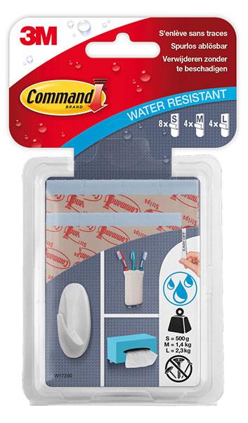 Command™ Strips - Montagestreifen - zum Kleben - wasserfest