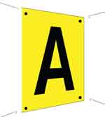 Regal- und Gangschilder mit Aufhängelochung