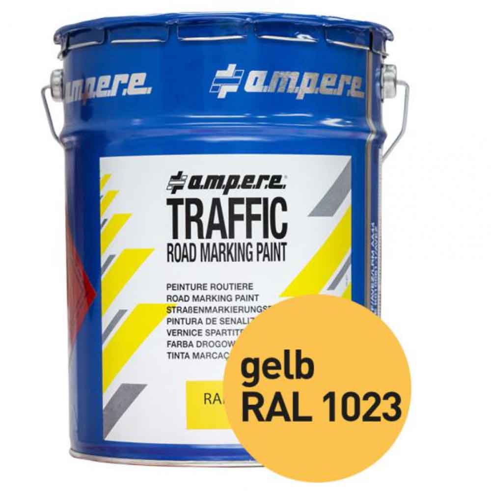 Straßenmarkierungsfarbe "Traffic Paint" - professionelle Markierung von Strassen und Plätzen