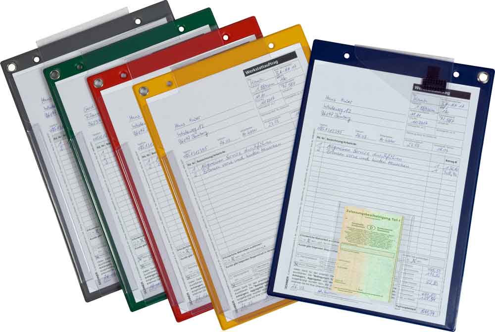 Auftragstasche "PREMIUM" - DIN A4 - XXL Dehnfaltentasche