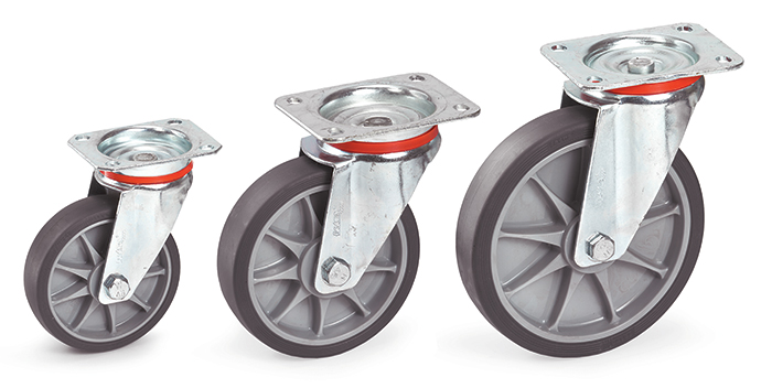 71602-71604-fdf850 Lenkrolle 200 x 40 mm