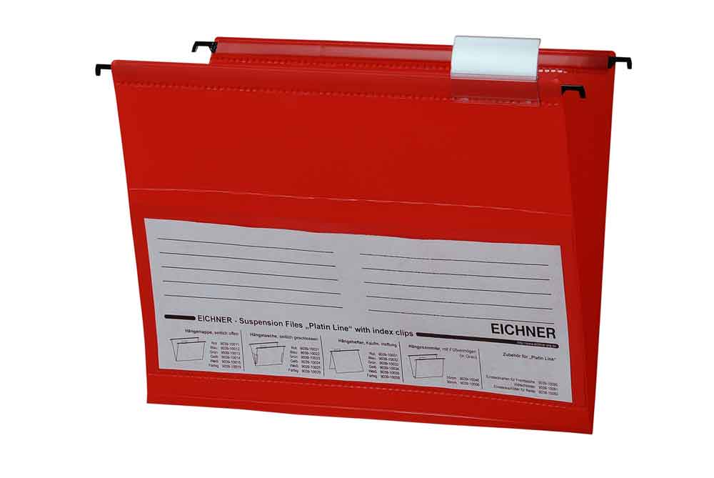 20-11-031-0-00-01-002-haengemappe-platin-line-pvc-seitlich-offen-rot-2a5743 Hängemappe "PLATIN-LINE" - PVC - seitlich offen - 5 Farben