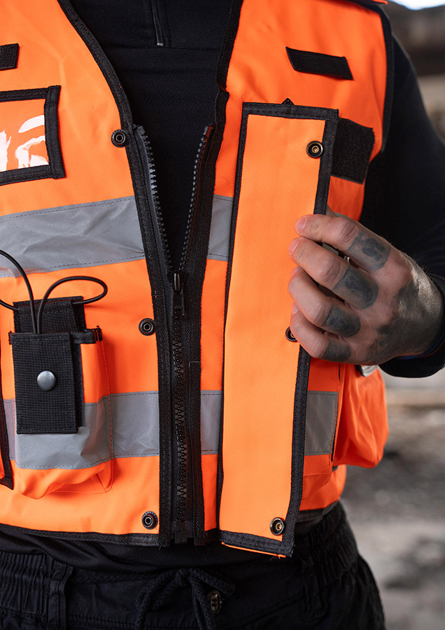 Korntex® Tactical Weste „Bonn“ - Grün - M/XL