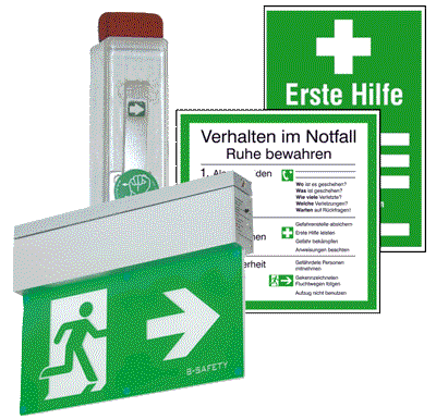 Nachleuchtende Fluchwegkennzeichnung