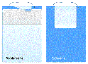 Detailzeichnung der Auftragstasche Secure