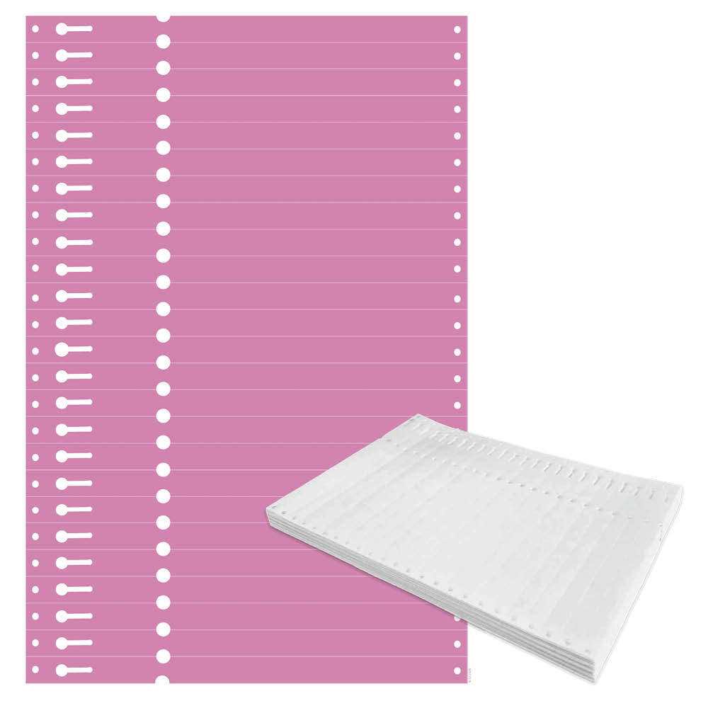 Tyvek®-Schlaufen-Etiketten - Format 220 x 13 mm - 8 Farben